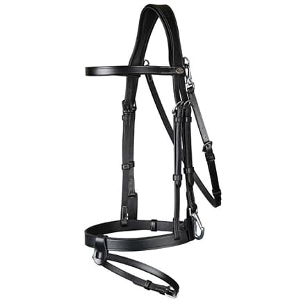 Dyon hoofdstel met clips en gecombineerde neusriem WORKING BY DY\'ON