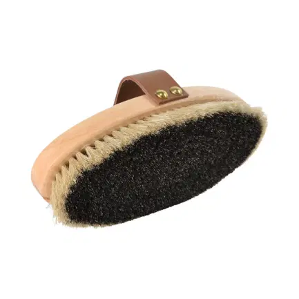 Borstiq Rugborstel met leren riem Large