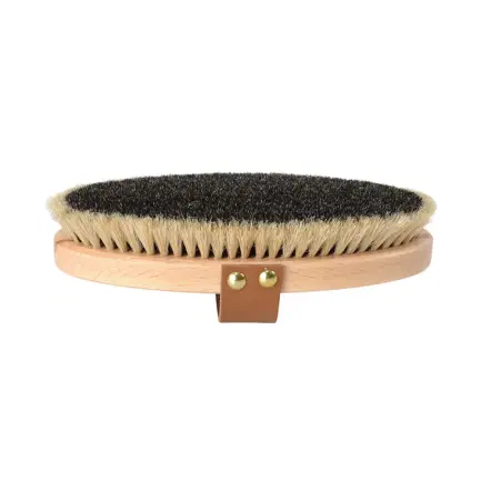 Borstiq Rugborstel met leren riem Large