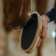 Borstiq Rugborstel met leren riem Large