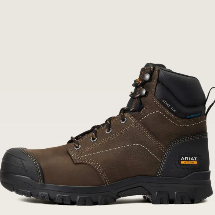 Treadfast 6" Waterproof Steel Toe Work Boot