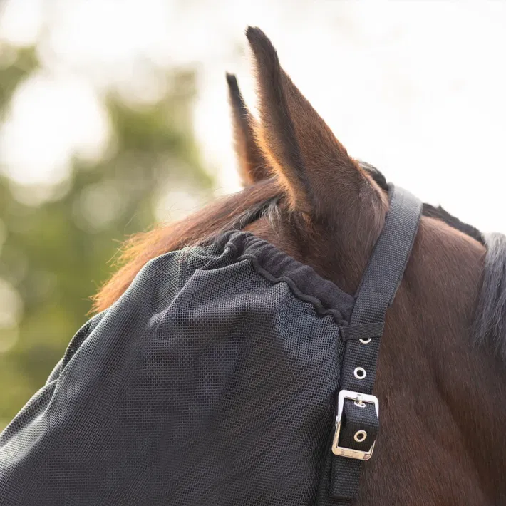 QHP Halster met Geintegreerd Vliegenmasker