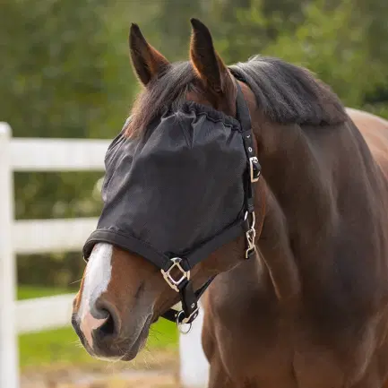 QHP Halster met Geintegreerd Vliegenmasker