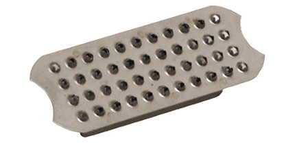 Stijgbeugel pads in metaal