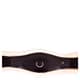 BR Anatomische Dressuursingel met lamsvel Lincoln