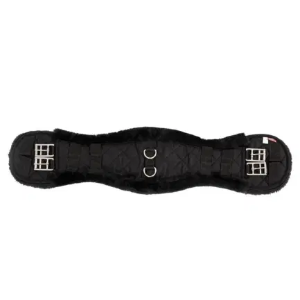 Premiere Dressuursingel Synthetisch Lam Black/black