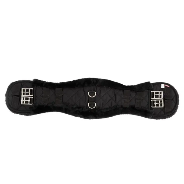 Premiere Dressuursingel Synthetisch Lam Black/black