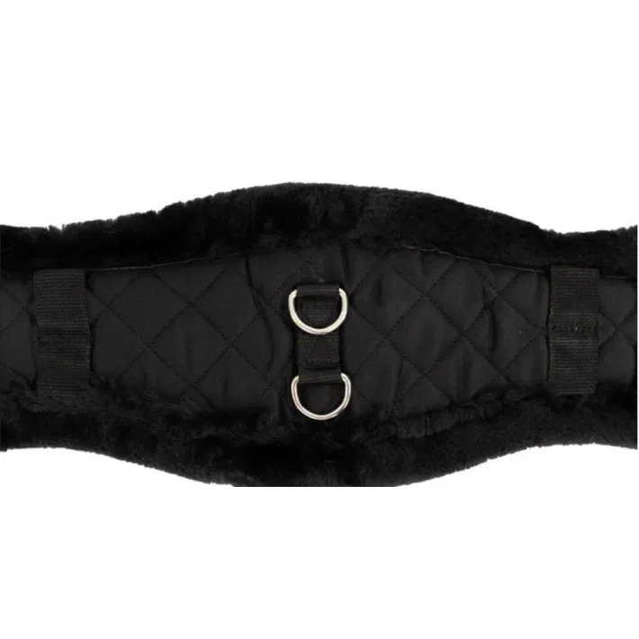 Premiere Dressuursingel Synthetisch Lam Black/black