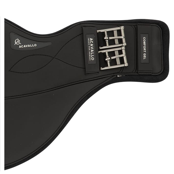 Acavallo dressuur buikflap singel met comfort gel