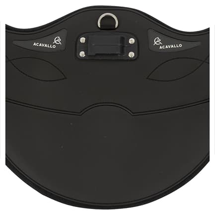Acavallo dressuur buikflap singel met comfort gel