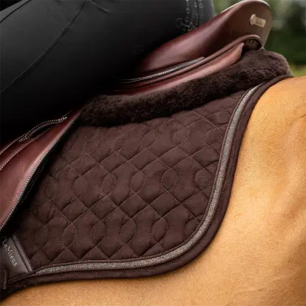 LeMieux Crystal Suede Close Contact springonderlegger