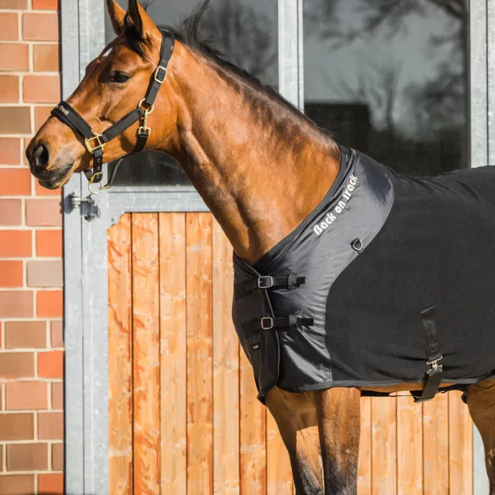 Back on Track Supreme fleecedeken met D-ringen