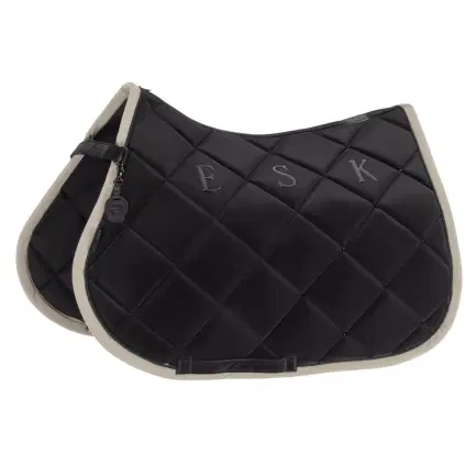 Eskadron Springzadeldoek Silk Contrast Diamond Platinum 26