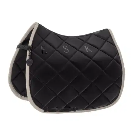 Eskadron Dressuurzadeldek Silk Contrast Diamond Platinum 26