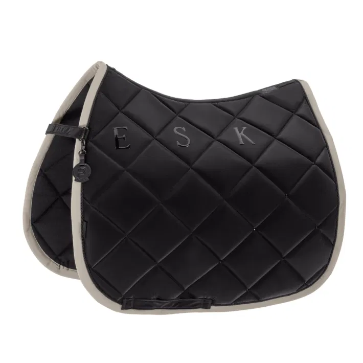 Eskadron Dressuurzadeldek Silk Contrast Diamond Platinum 26