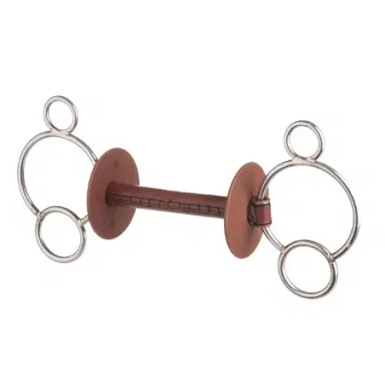 Beris 3-ring leren bit 20 mm