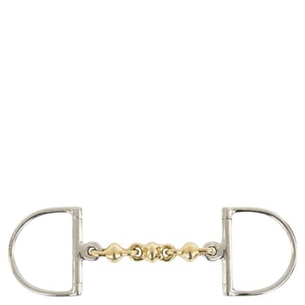 BR Soft Contact Waterford D-ringen bit