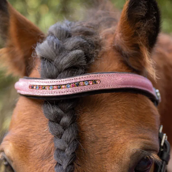 Harry\'s Horse Mini hoofdstel Diva Mauvewood