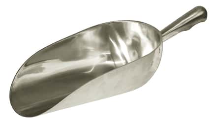 Voerschep aluminium 900 gram