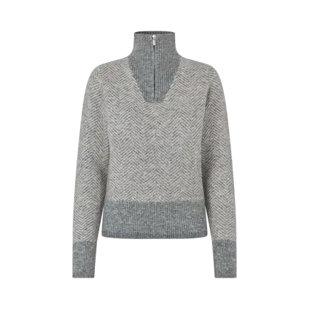 Kingsland KLAudrey Ladies Half Zip gebreide trui