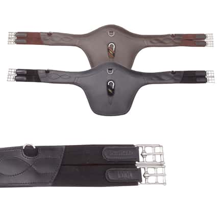 Kavalkade plategordel met ringen