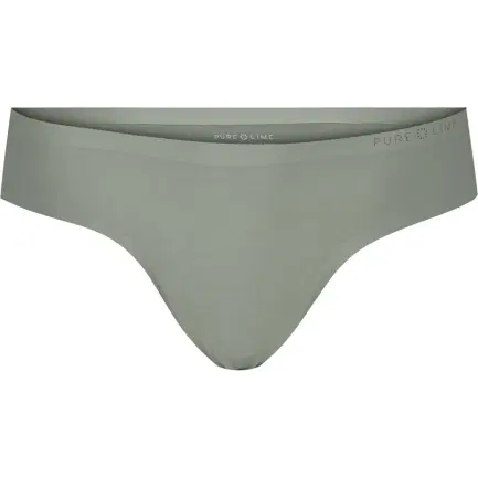 Pure Lime Invisible Microfiber Thong 2-pack slips