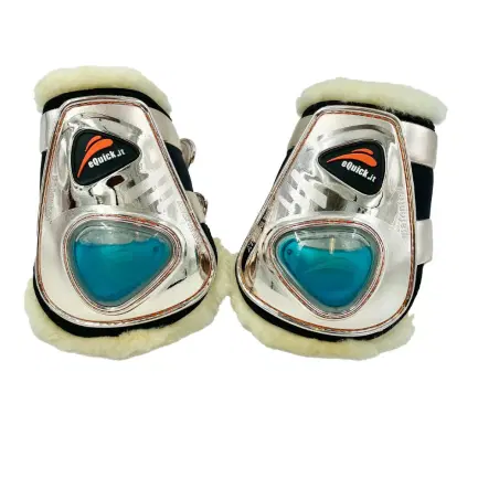 eQuick eShock Rear Gold Velcro zonder lamsvel