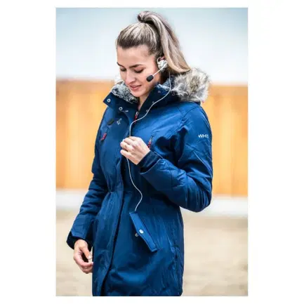 WHIS long Jacket Coach met warmte-elementen