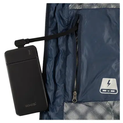 WHIS Bodywarmer Coach met verwarmingselementen
