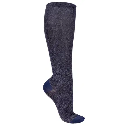 QHP rij sokken glitter 3-pack