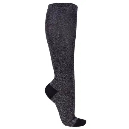 QHP rij sokken glitter 3-pack