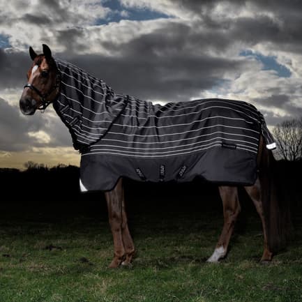 Horseware Amigo Bravo 12 Reflectech Plus overgangsdeken 100 gram
