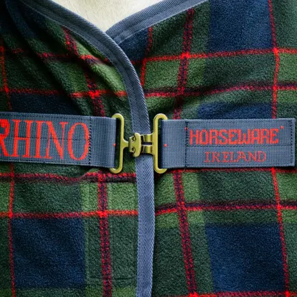 Horseware Rhino Check Fleece deken Pony