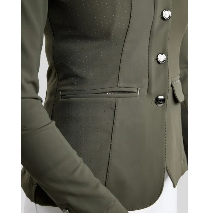 Montar MoZida REFINED Softshell Wedstrijdjasje Lasercut en Gun Metal