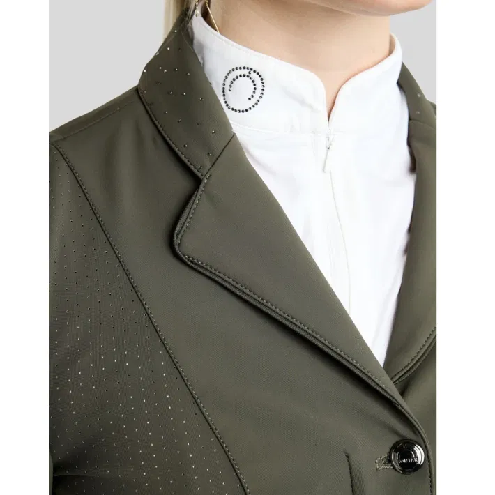 Montar MoZida REFINED Softshell Wedstrijdjasje Lasercut en Gun Metal