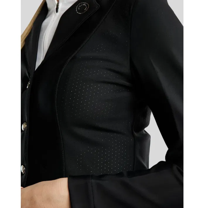 Montar MoZida REFINED Softshell Wedstrijdjasje Lasercut en Gun Metal