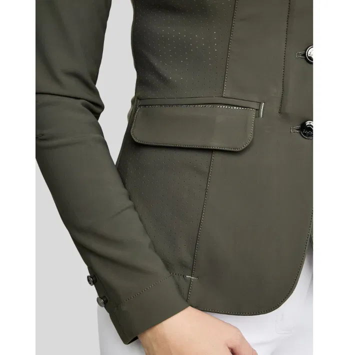 Montar MoZida REFINED Softshell Wedstrijdjasje Lasercut en Gun Metal