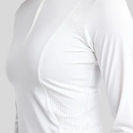 Montar MoZida REFINED Stævnebluse Lasercut Gun Metal Krystaller