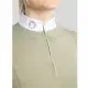 Montar MoZida REFINED Wedstrijdblouse Lasercut Gun Metal Kristallen