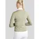 Montar MoZida REFINED Wedstrijdblouse Lasercut Gun Metal Kristallen