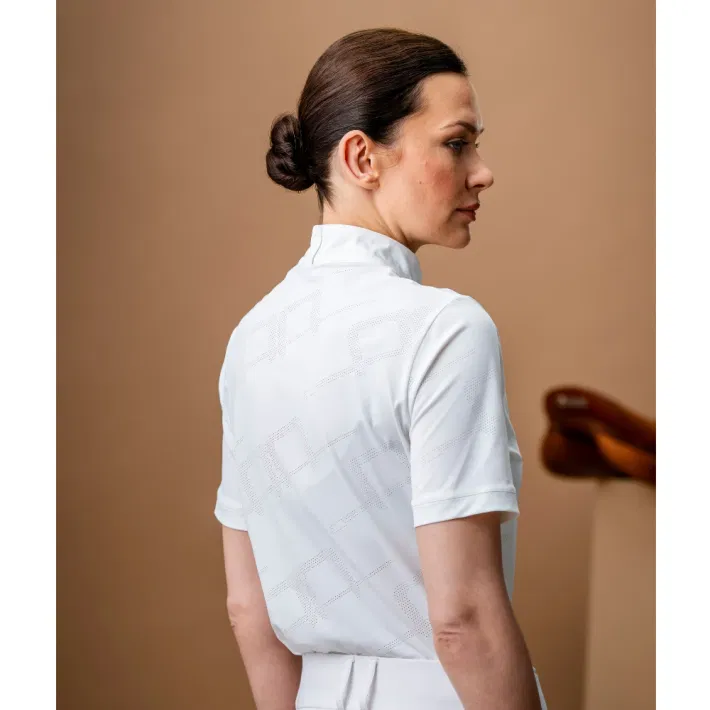 Alessandro Albanese Elena Wedstrijdblouse met korte mouwen