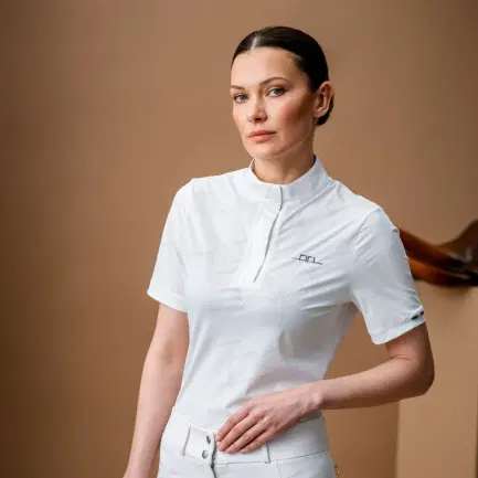 Alessandro Albanese Elena Wedstrijdblouse met korte mouwen