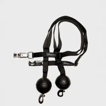 Horseware Quiet Drop Safety Cross Ties Vastzetriemen