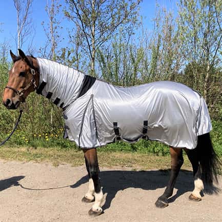 AB Eczeem Insectendeken Hole Mesh fly sheet full neck