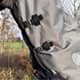 Losse hals voor AB dekens 200 Gram Grijs