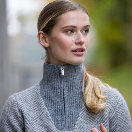 Kingsland KLAudrey Ladies Half Zip gebreide trui