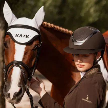 KASK Star Lady rijhelm Chrome Brown