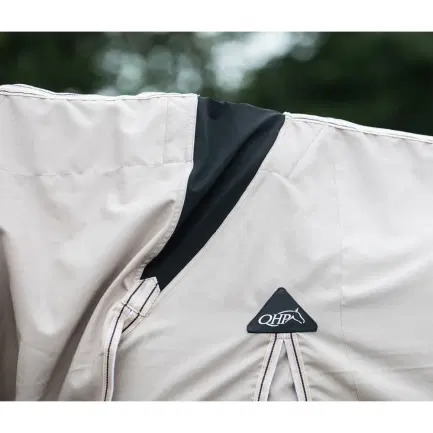 QHP Eksemdækken Hoodie Beige
