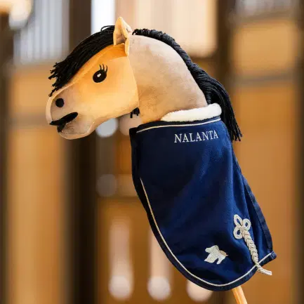 QHP Nalanta Fleecedeken voor Hobby Horse