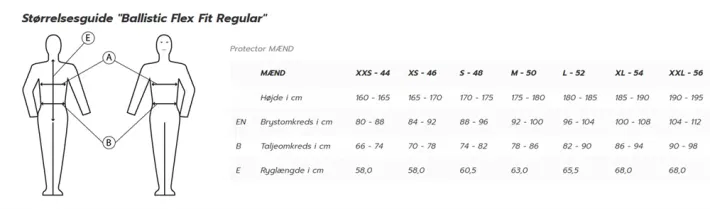 Komperdell Ballistic Flex fit regular